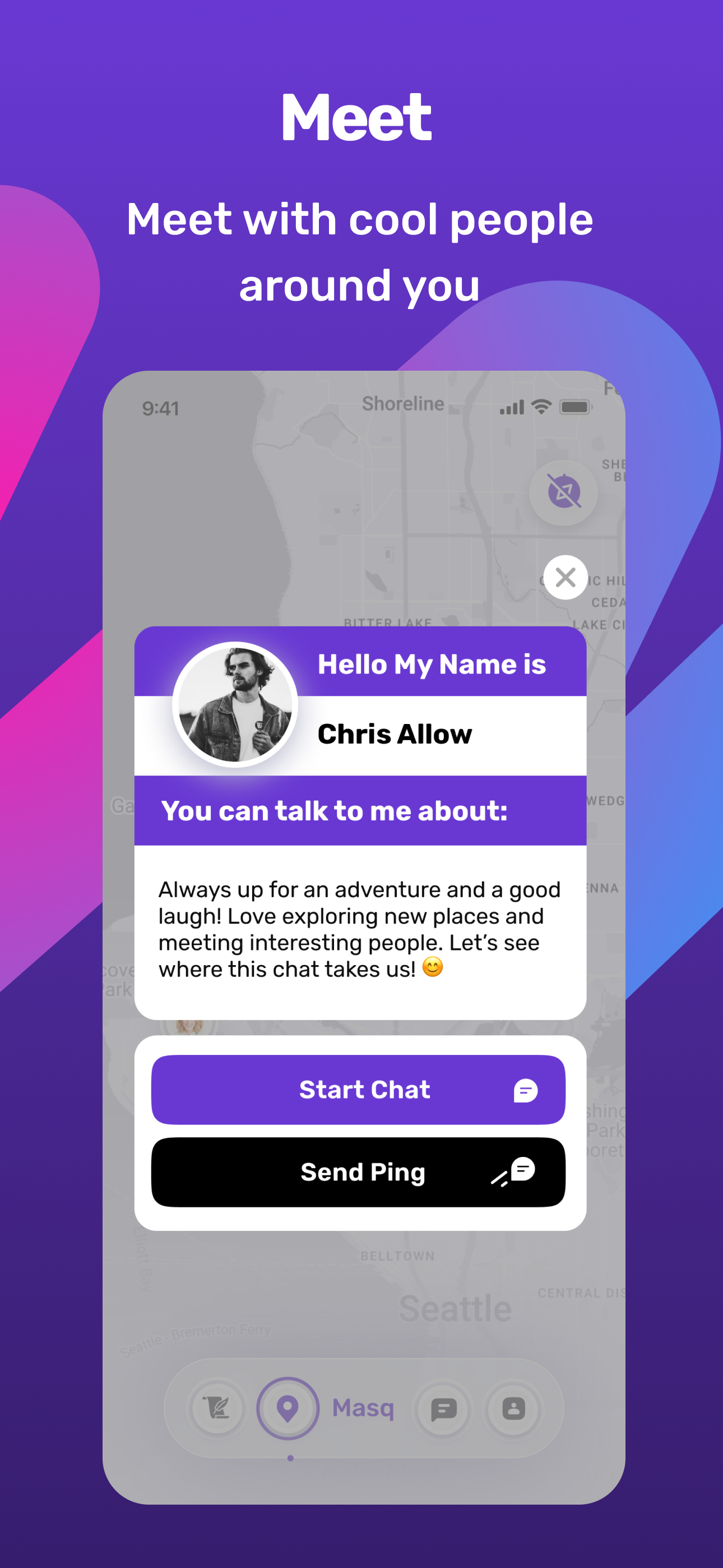 Masq: Play & Connect
