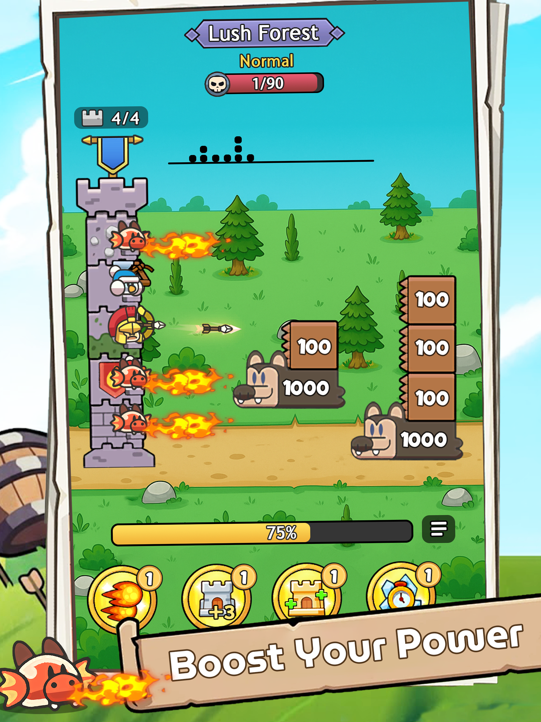 Block Quest: Defense screenshot 7