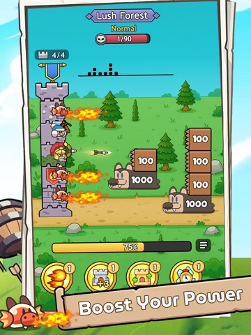 Block Quest: Defense iPad screenshot