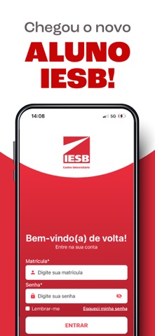 Aluno IESB screenshot