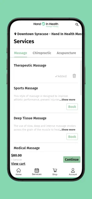 Hand in Health screenshot 2