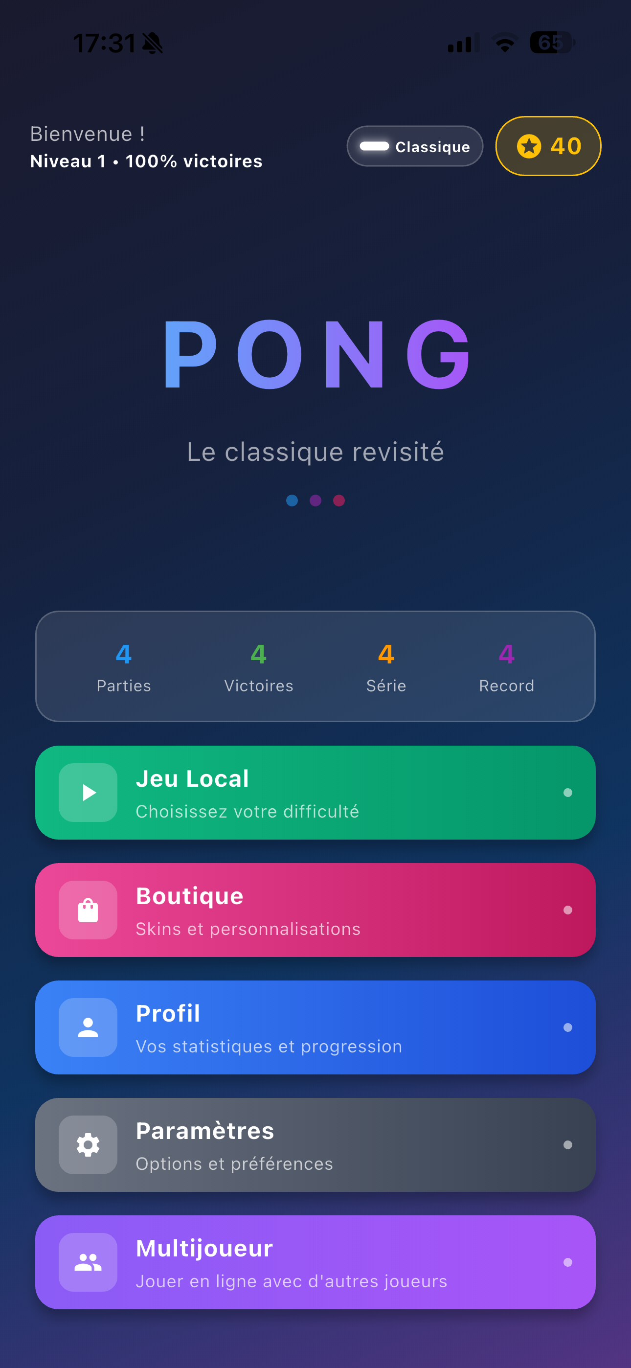 Pong2D
