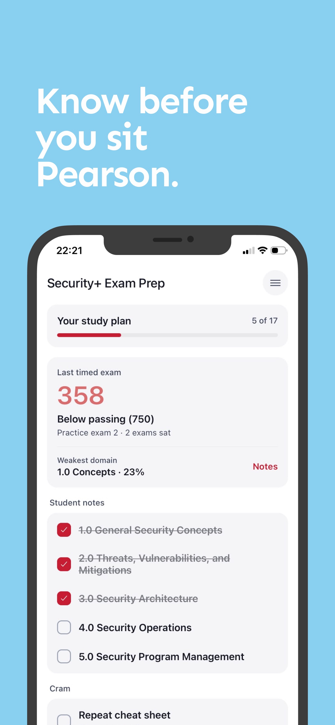 Screenshot 6 of Security+ Practice Exams