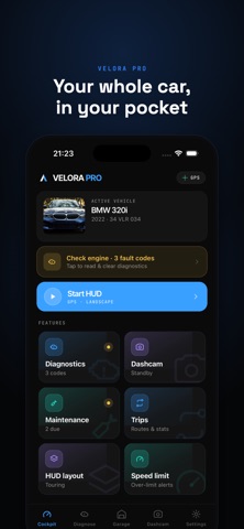 Velora Pro iPhone screenshot