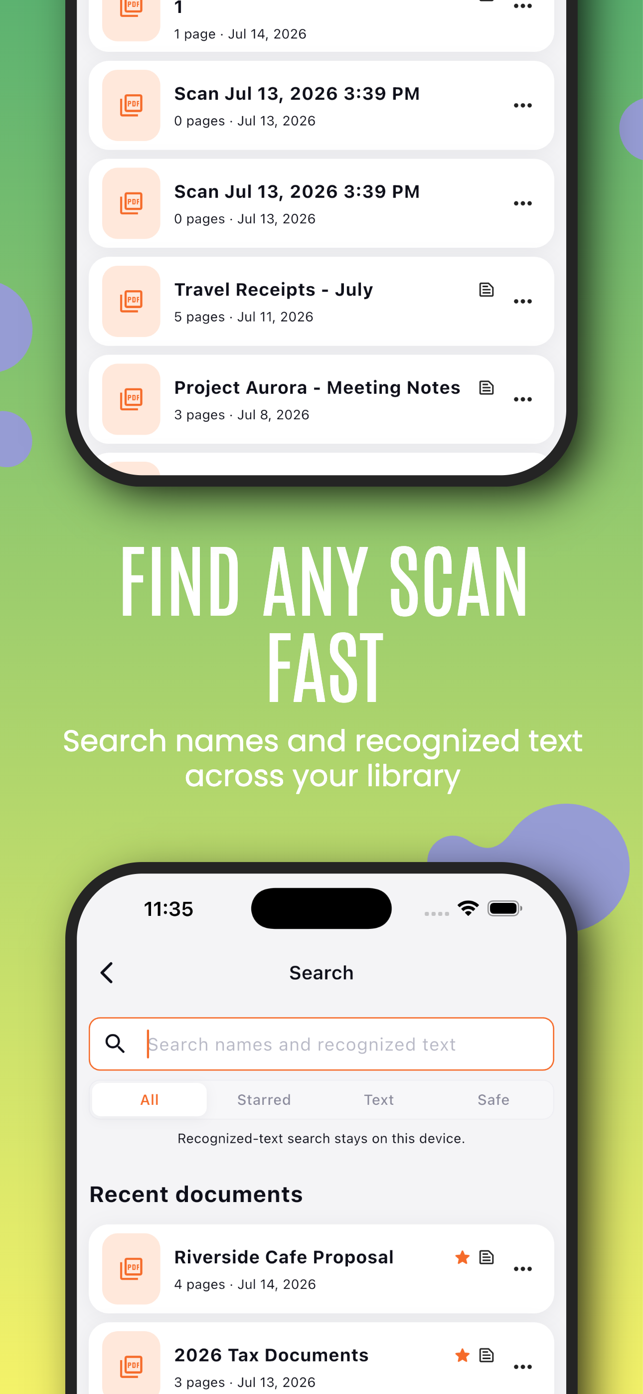 Scan Trove: PDF Scanner screenshot 3