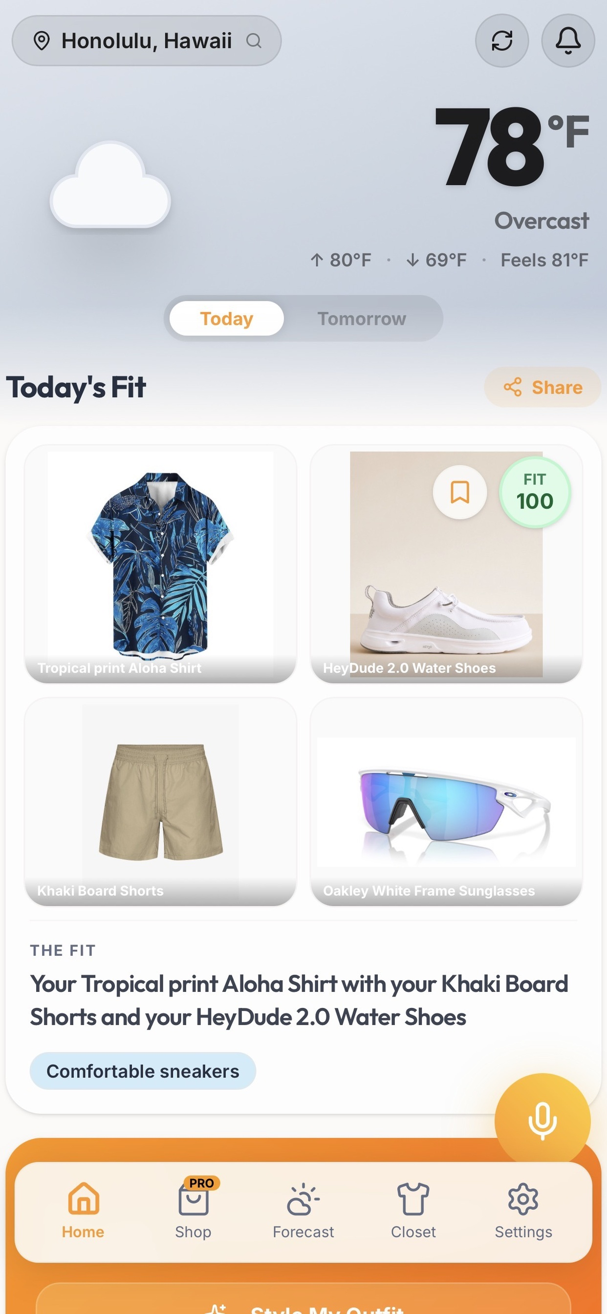 FIT Check: Outfit Planner