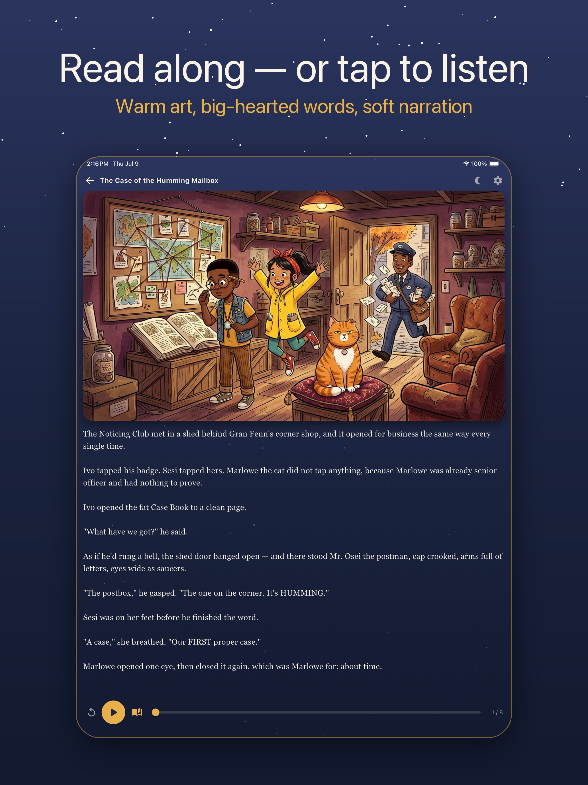 MoonFable Kids Stories + Audio screenshot 6