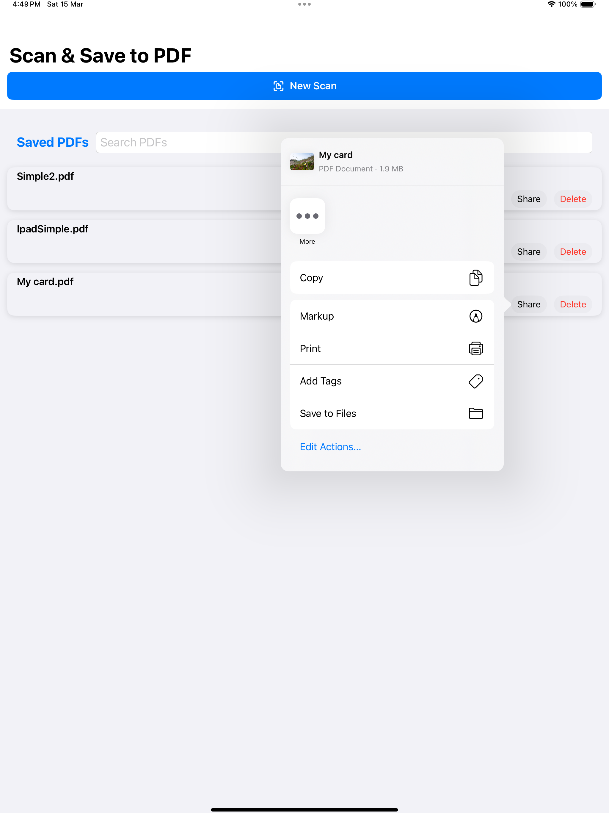 Smart Scan PDF