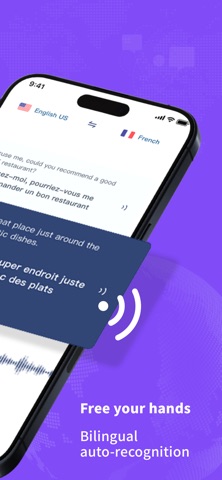 Saygo - Real-Time Translator iPhone screenshot