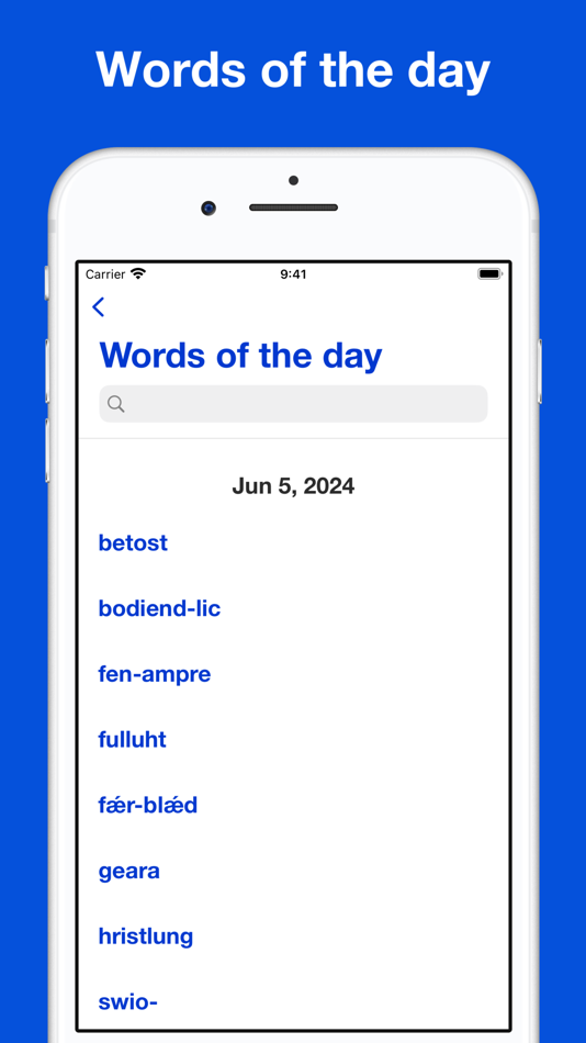 #4. Anglo Saxon Dictionary (iOS) 由: Trang Hoai