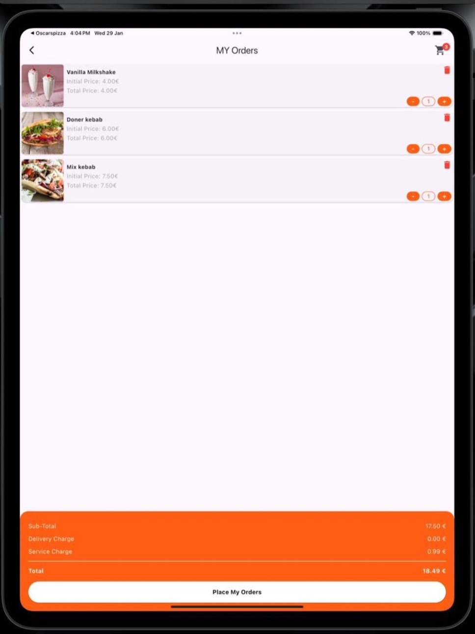 iPad screenshot