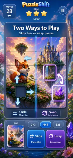 PuzzleShift - Jigsaw Puzzle screenshot 2