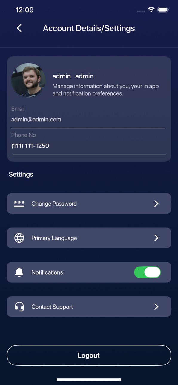 iPhone screenshot