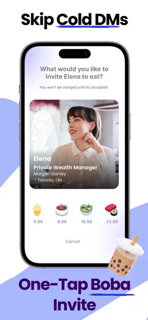 LunchME: AI Networking Agent screenshot 2
