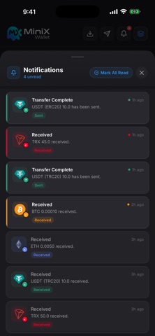 MiniX Wallet Screenshot 6 of 6