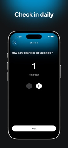 Aura - Quit smoking & vaping iPhone screenshot