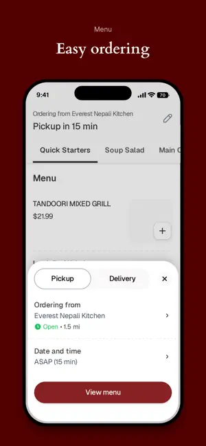 Everest Nepali Kitchen screenshot 3
