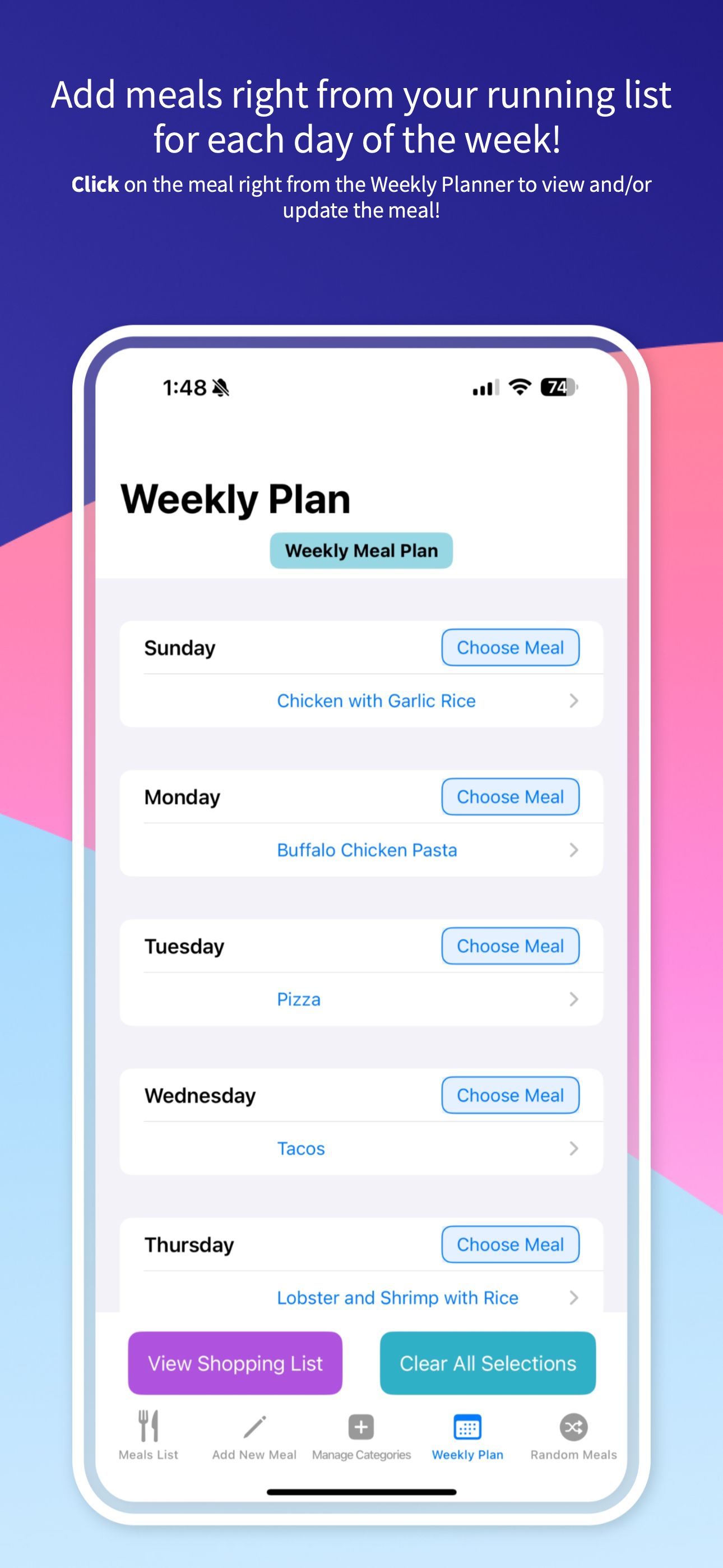 Meals Made Easy screenshot 5