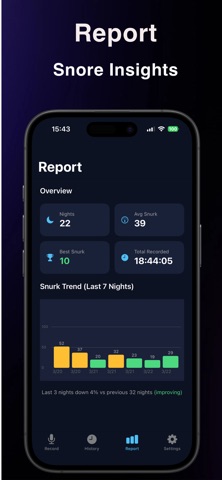SnoreTracker:Snoring Recorder screenshot