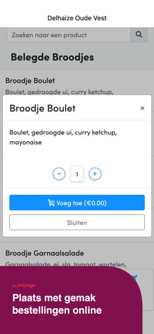 Delhaize Oude Vest screenshot