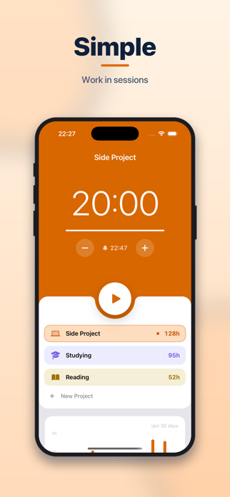 Projects Timer Screenshot 2 of 4