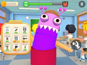 Monkey Prankster School Chaos iPad screenshot
