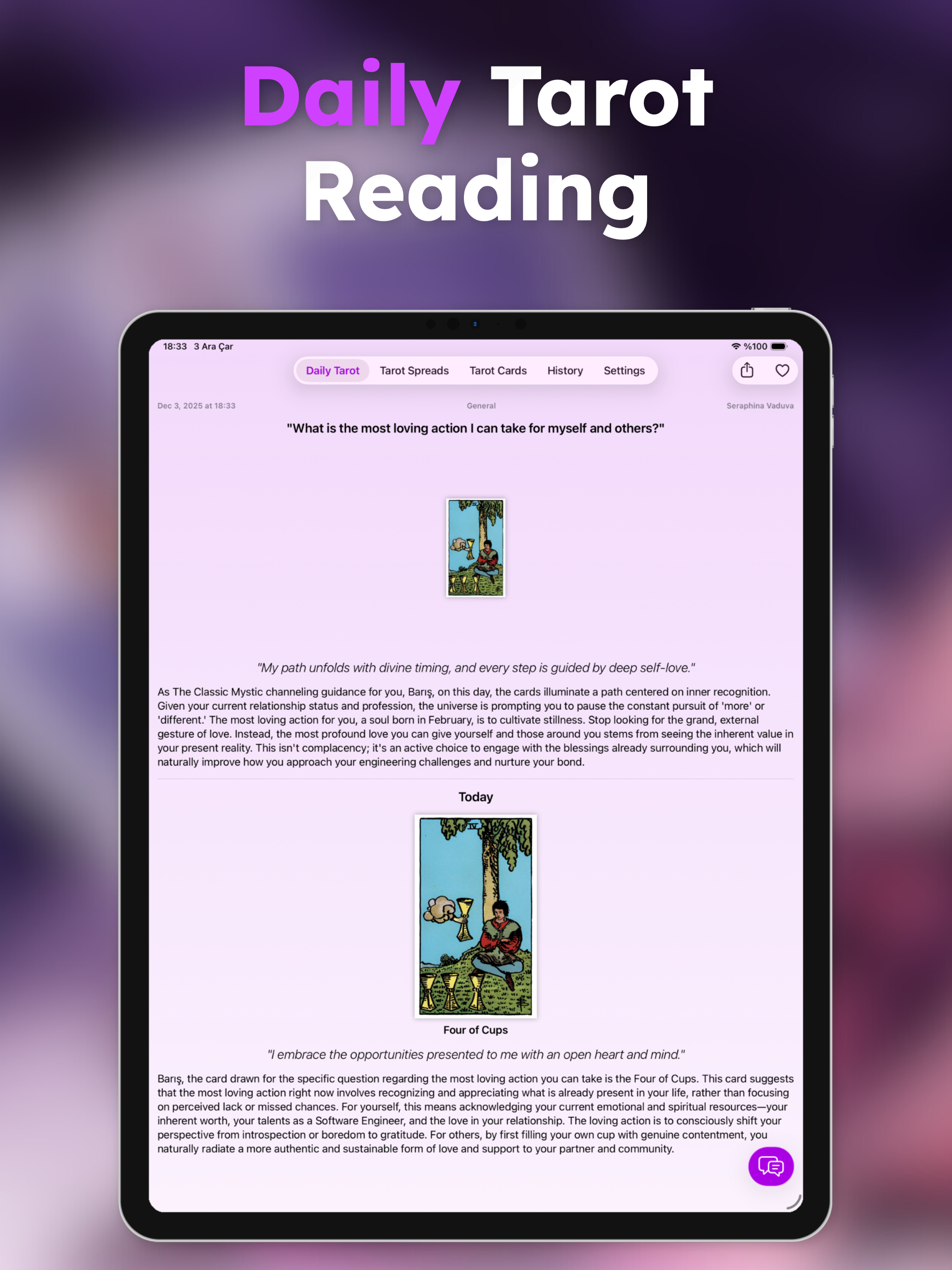 Tarot Card Reading: Tarotware screenshot 14