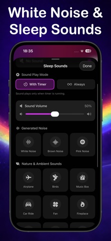 Night Light & White Noise iPhone screenshot