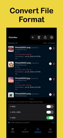 PhotoRex - Edit Dates in Bulk Screenshot 4 of 5