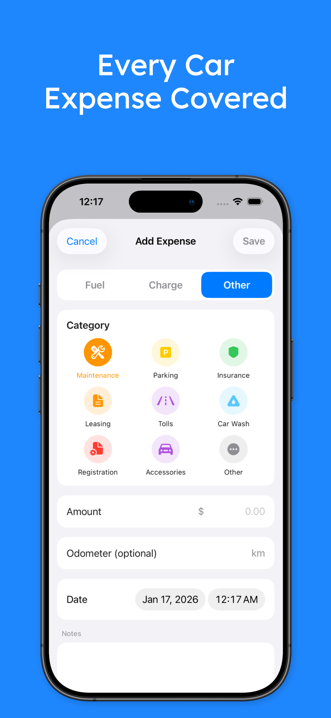 Auto Metric -  Expense Tracker screenshot 3