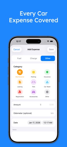Auto Metric -  Expense Tracker Screenshot 3 of 8