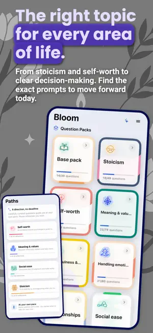 Daily Self Reflection: Bloom screenshot 3