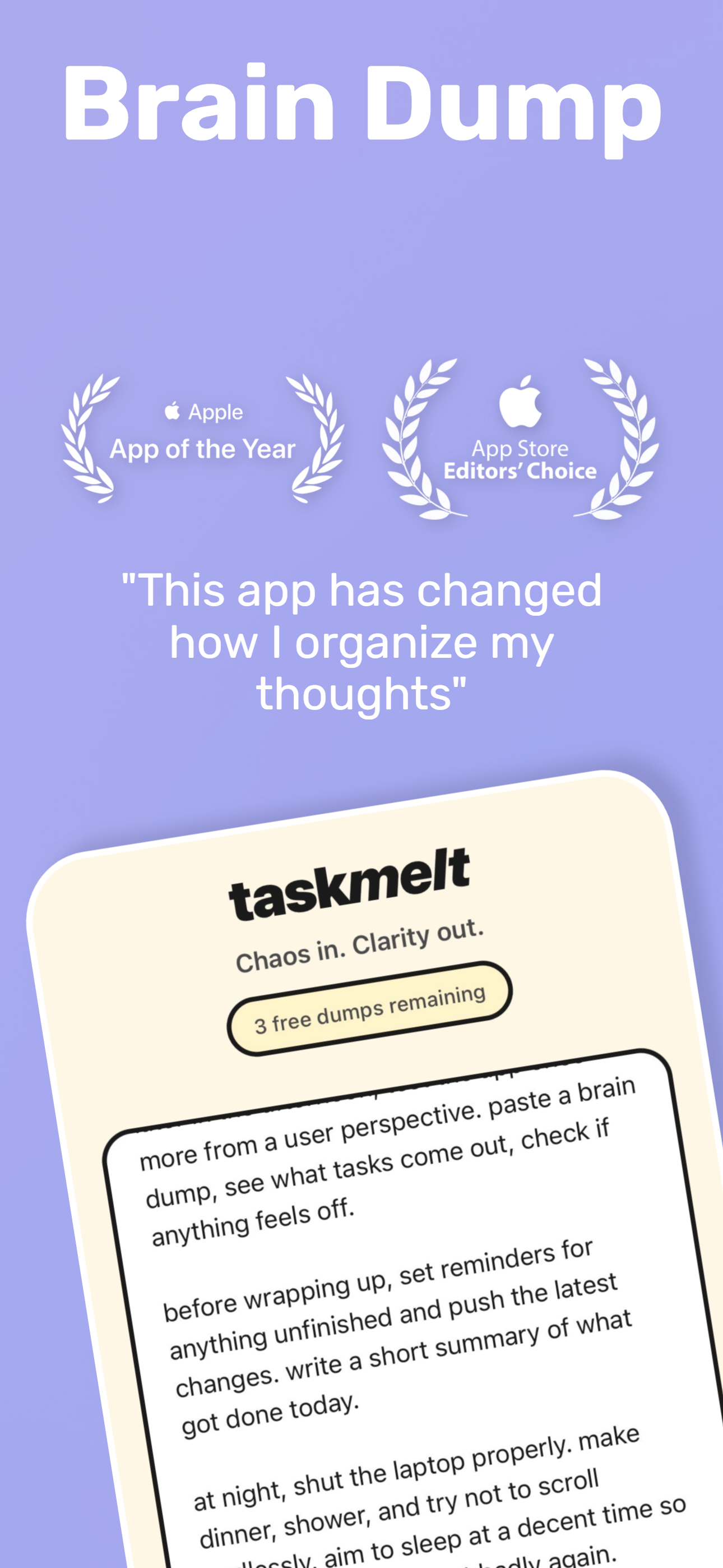 TaskMelt - AI Task Planner