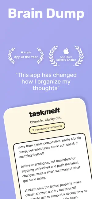 TaskMelt - AI Task Planner screenshot 1