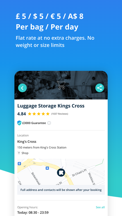 Radical: Luggage Storage Screenshot