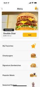 Habit Burger Grill screenshot #2 for iPhone