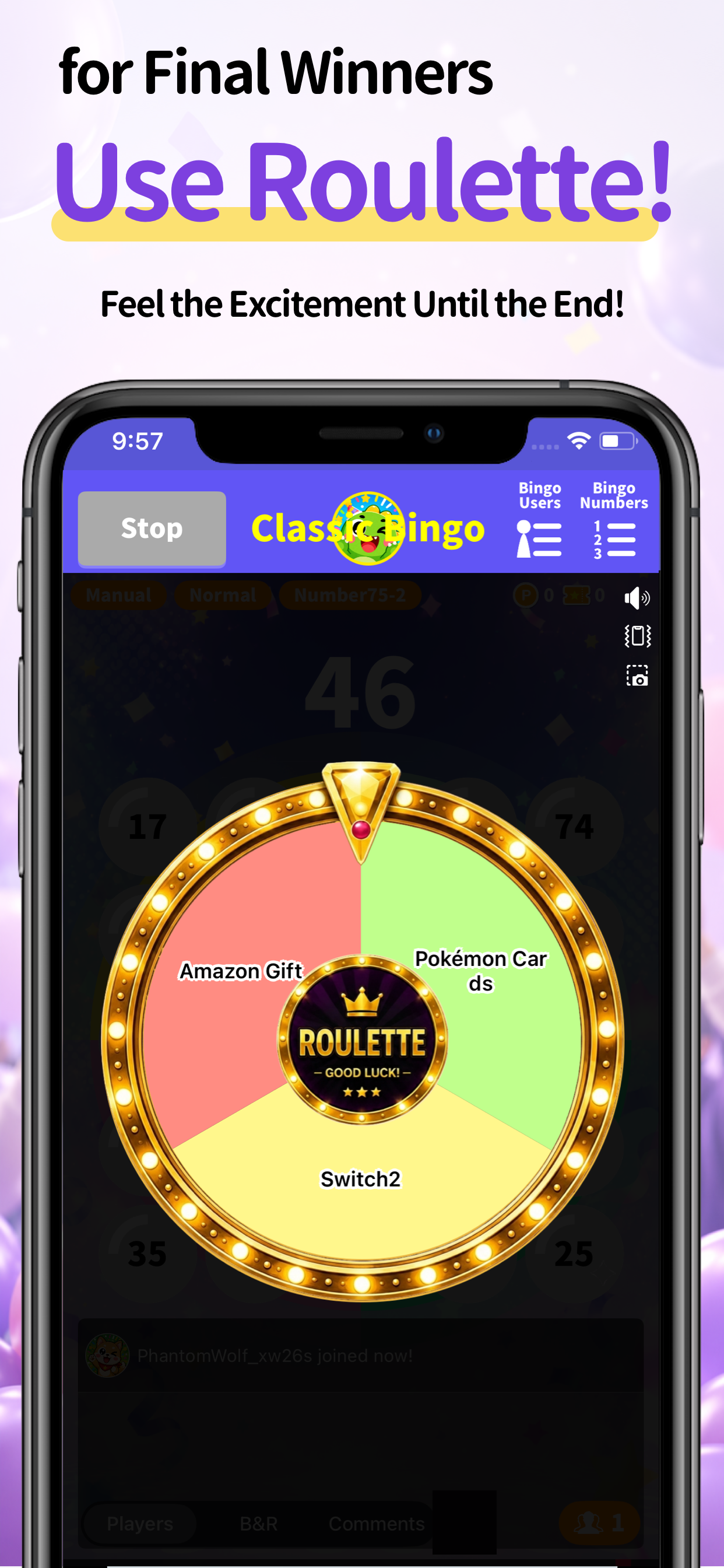 BingoBongo: Live Bingo Raffles