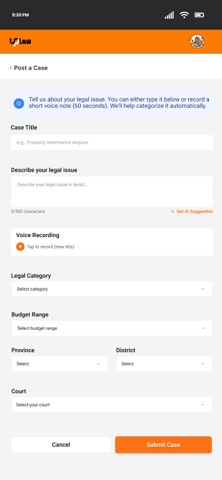 Uplaw – Find Lawyers Screenshot 3 of 4