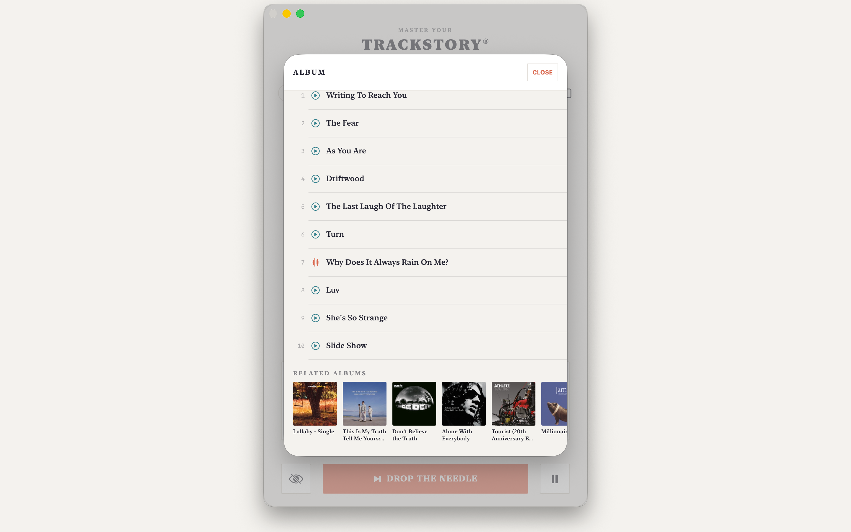 TrackStory: Playlist Machine screenshot 28