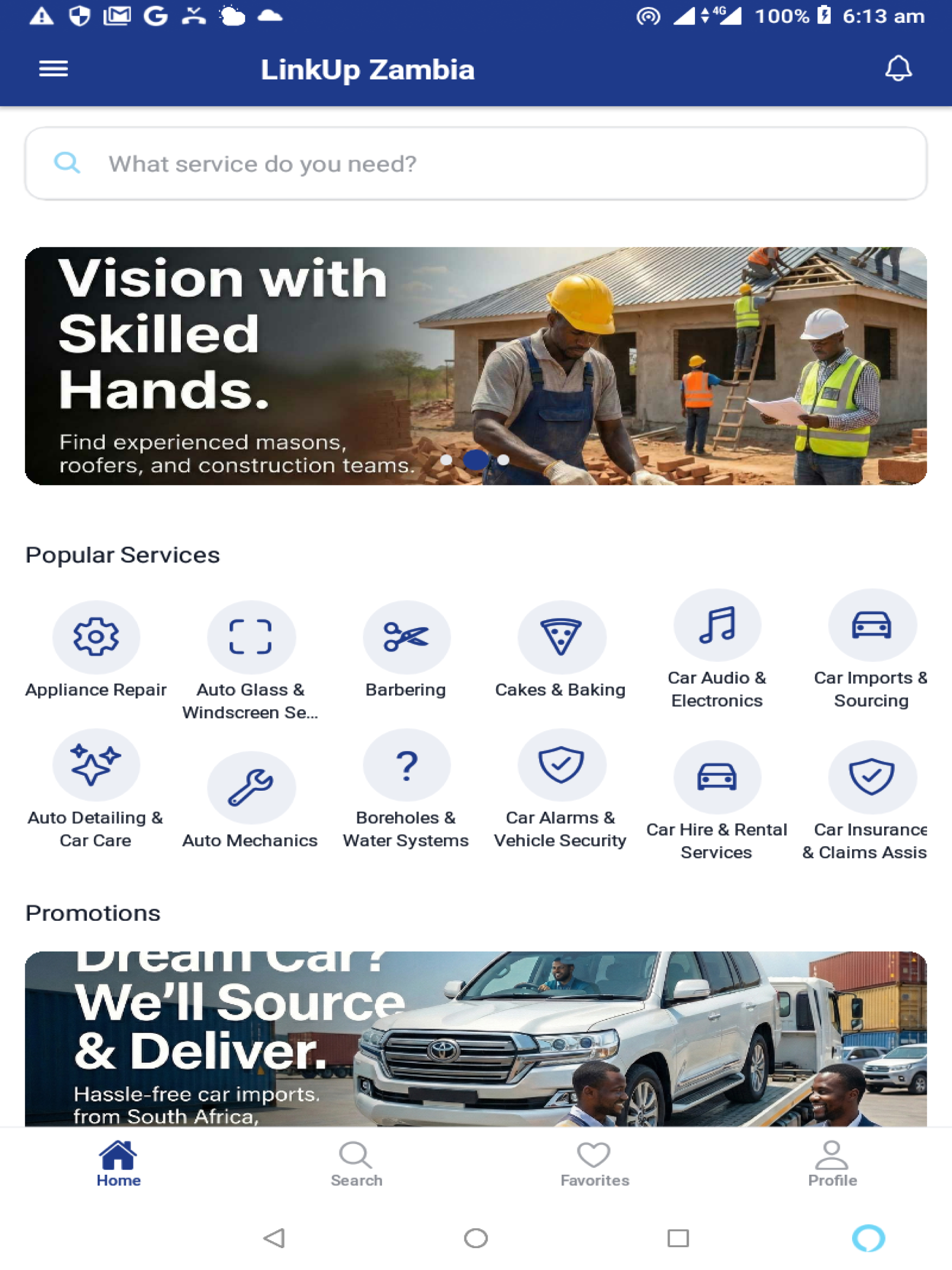 LinkUp Zambia screenshot 5