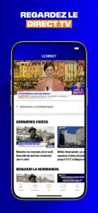 BFM Normandie - news et météo screenshot #2 for iPhone