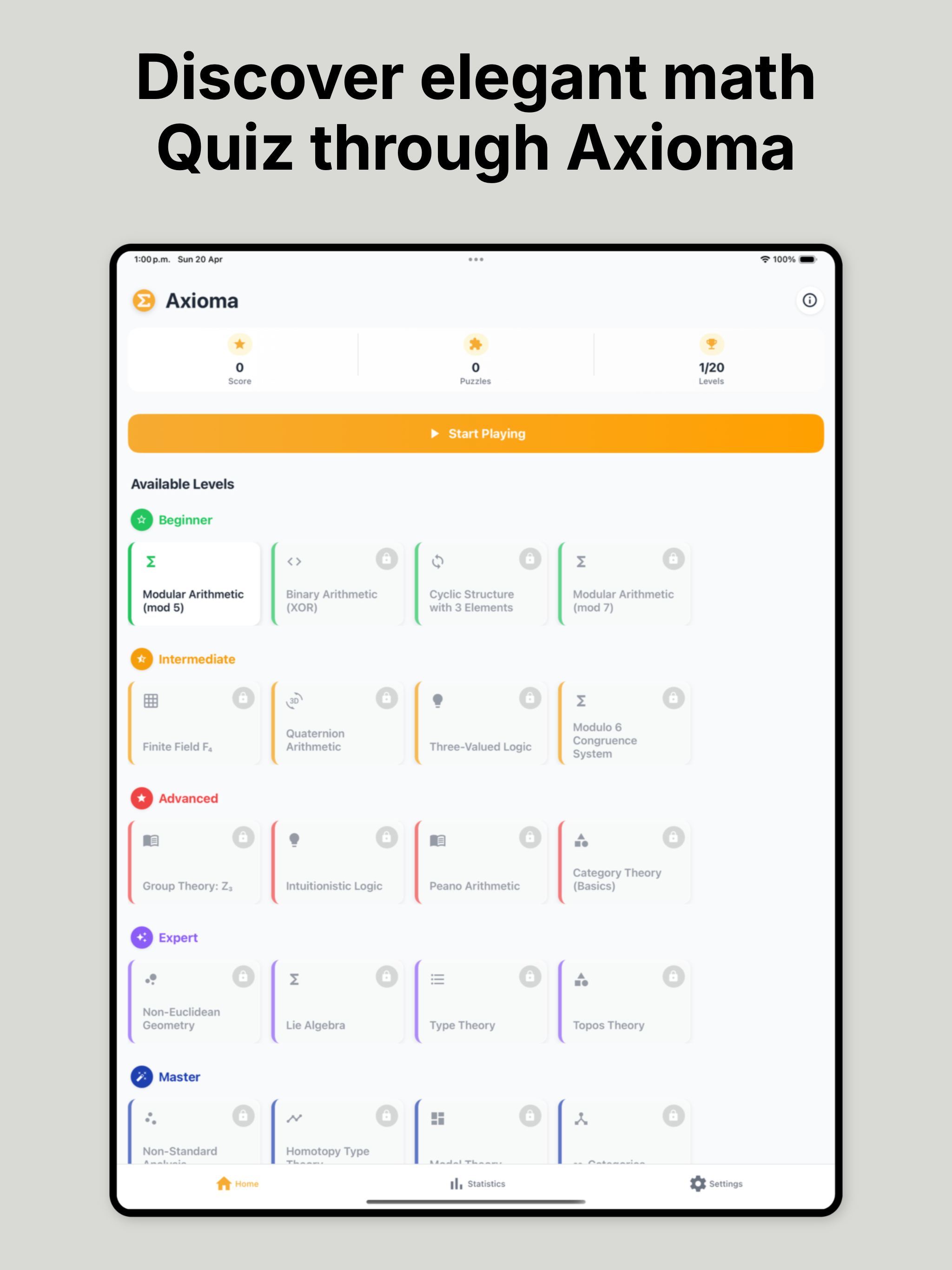 Axioma - Math Puzzle Game