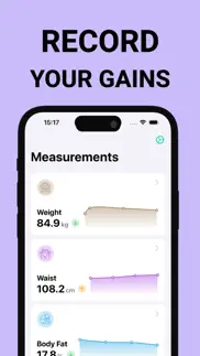 body measurement - tracker iphone resimleri 2
