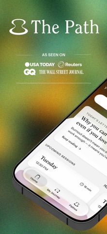 The Path AI Therapy & Coaching iPhone screenshot