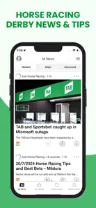 Horse Racing Derby News & Tips screenshot #2 for iPhone