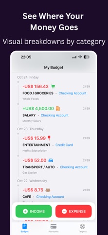 Pocket - Budget Tracker screenshot