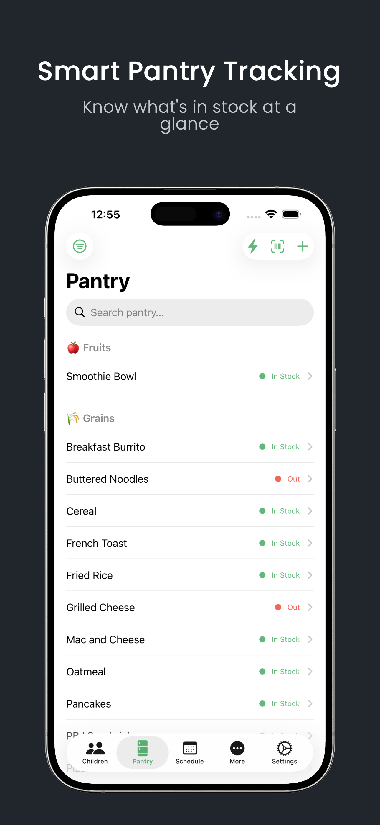 Kids Meal Planner screenshot 3