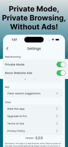 BrowseHub: Private Browser Screenshot 2 of 4
