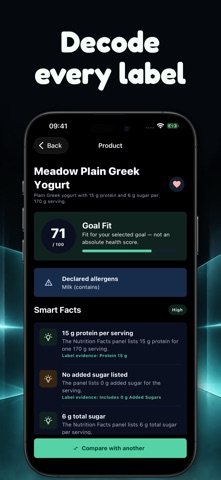 LabelFit: Food Label Scanner Screenshot 2 of 5