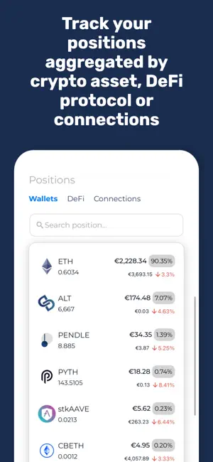 DAX Ledger screenshot 2